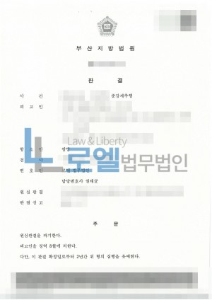 판결문 이미지